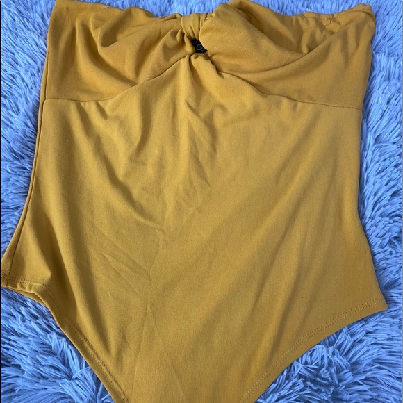 Mustard Yellow Bodysuit - Picture 2 of 3